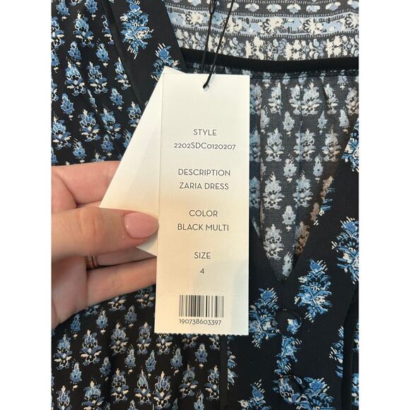 NWT Veronica Beard Zaria Floral Minidress - Picture 5 of 7